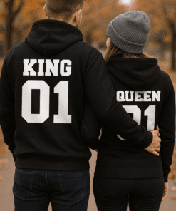 KING 01 & QUEEN 01 - Mikina (komplet)