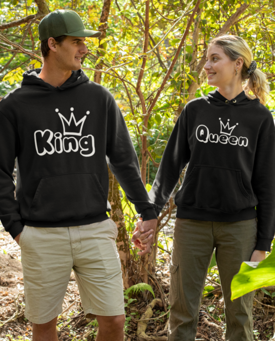 King & Queen - Mikiny pre pár