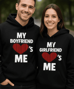 MY BOYFRIEND ❤️'S ME / MY GIRLFRIEND ❤️'S ME - Mikiny (komplet)