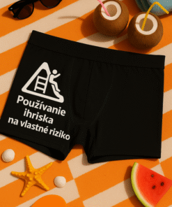 Pánske boxerky hranie na vlastnú zodpovednosť