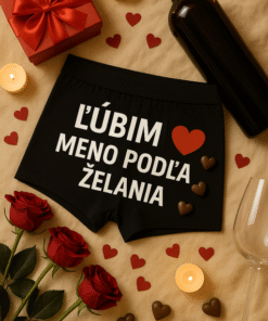 Pánske boxerky I love meno podľa želania