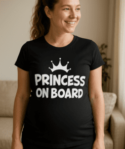 PRINCESS ON BOARD - Tehotenské tričko