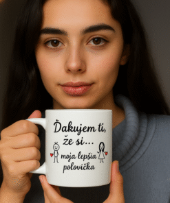 Šálka ďakujem, že si