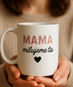 Šálka mama – milujeme ťa
