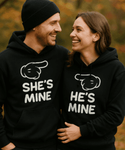 SHE'S MINE & HE'S MINE - Mikina (komplet)