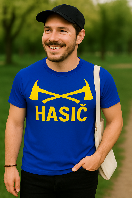 Tričko hasič sekery