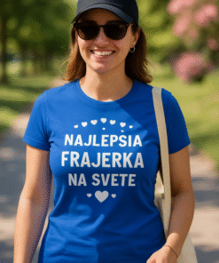 Tričko najlepšia dievčina na svete