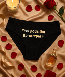 Vtipná spodná bielizeň potras pred použitím