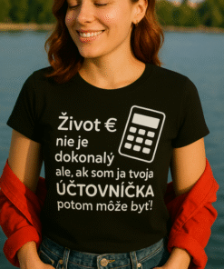 Vtipné tričko dokonalý účtovník
