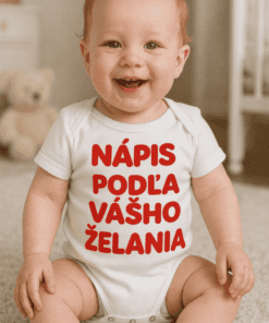 Detské body s nápisom podľa želania