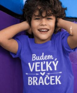 Detské tričko budem veľký braček
