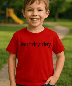 Detské tričko laundry day