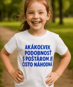 Detské tričko podobnosť s poštárom