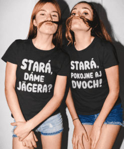 Tričká pre páry dáme Jägera