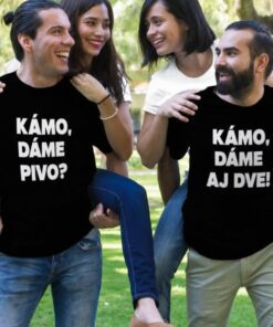 Tričká pre páry dáme pivo