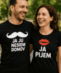 Tričká pre páry ja pijem ja nesiem domov