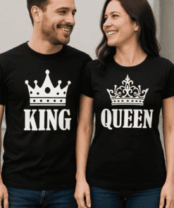Tričká pre páry King Queen