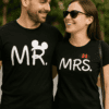 Tričká pre páry Mr Mrs