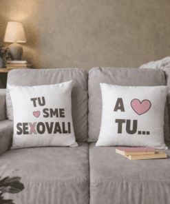 Vankúše pre páry tu sme sexovali