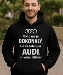 Vtipná mikina dokonalý s ľubovoľnou značkou auta