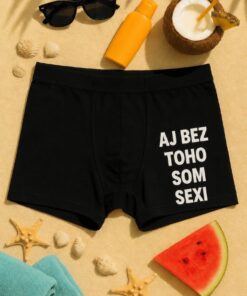 Vtipná pánska bielizeň aj bez toho som sexi