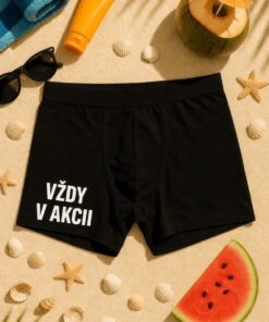 Vtipná pánska bielizeň vždy v akcii