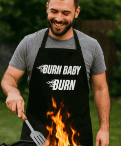 Vtipná zástera Burn Baby Burn