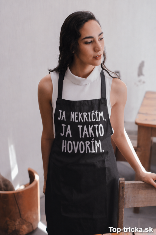 Vtipná zástera ja nekričím ja takto hovorím