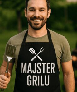 Vtipná zástera majster grilu