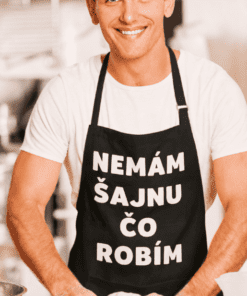 Vtipná zástera Nemám šajnu čo robím