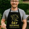 Vtipná zástera šéf kuchyne