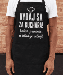 Vtipná zástera vydaj sa za kuchára