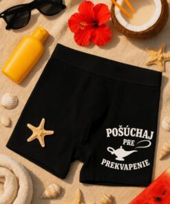 Vtipné boxerky pošúchaj pre prekvapenie