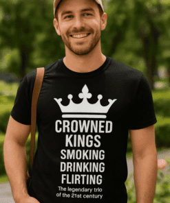 Vtipné tričko 3 kings