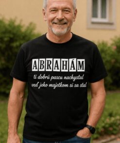Vtipné tričko Abrahám pasca