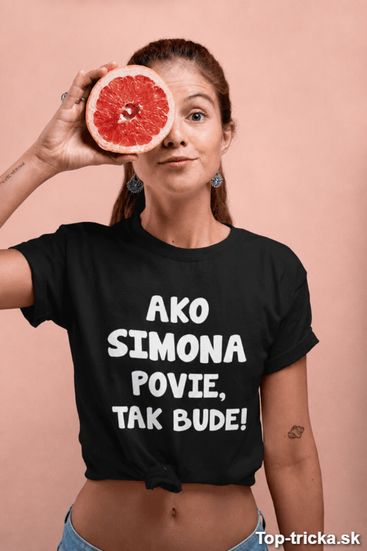 Vtipné tričko ako povie s ľubovoľným menom