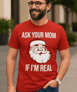 Vtipné tričko ask your mom