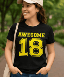 Vtipné tričko Awesome 18
