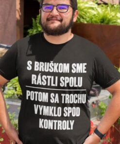 Vtipné tričko bruško a ja