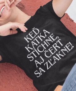 Vtipné tričko čert sa zľakne s ľubovoľným menom