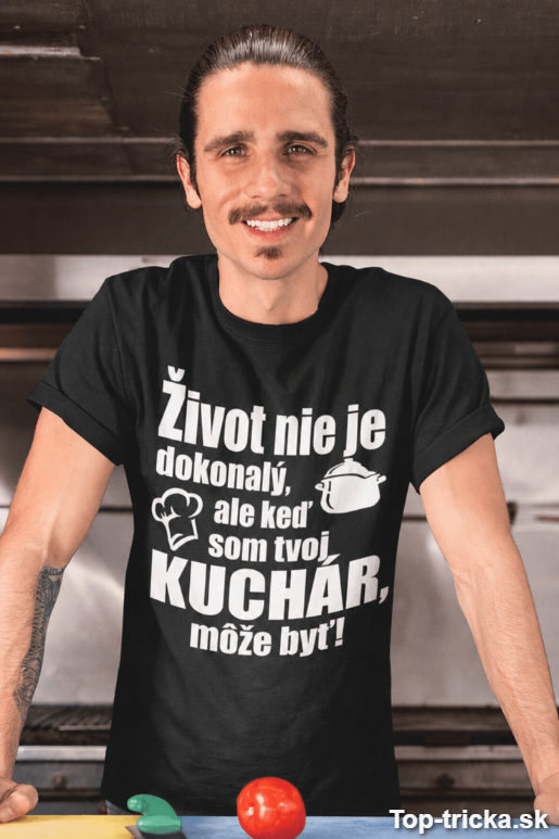 Vtipné tričko dokonalý kuchár