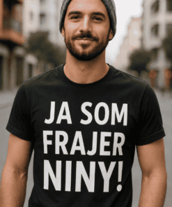 Vtipné tričko frajer s ľubovoľným menom