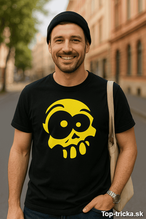 Vtipné tričko Funny Skull