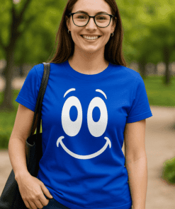 Vtipné tričko happy face