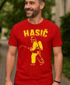 Vtipné tričko hasič