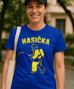 Vtipné tričko hasička