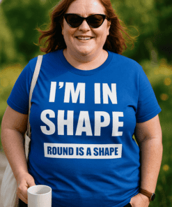 Vtipné tričko I am in shape