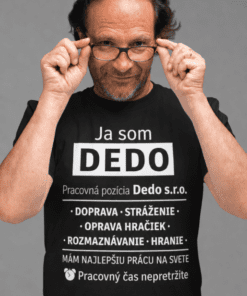 Vtipné tričko ja som dedo