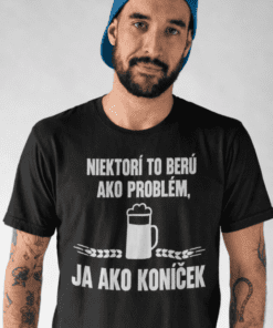 Vtipné tričko ja to beriem ako koníček