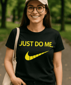 Vtipné tričko Just Do Me úsmev